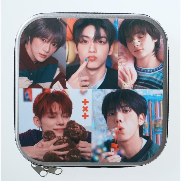 TXT グッズ CDケース/DVDケース  (20枚収納 可能) 両面写真 K-POP y6