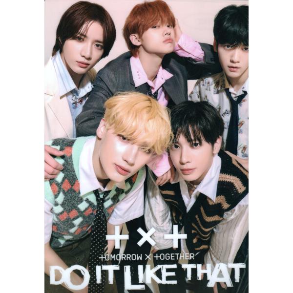 TXT グッズ グラフィック クリアファイル A4サイズ K-POP y2