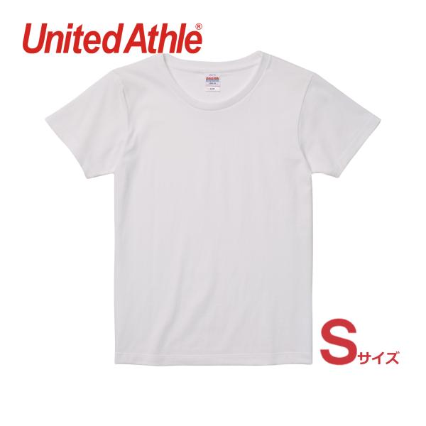 Tシャツ レディース 無地 綿 5.6オンス ハイクオリティーTシャツ Sサイズ ホワイト 半袖