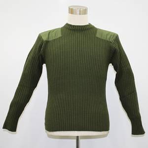 米軍タイプ コマンドセーター 本格レプリカ オリーブ Lサイズ