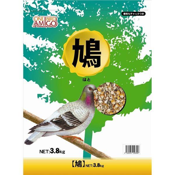 ペットフード 鳥の餌 アラタ ワンバード アミーゴ 鳩 3.8kg ペット用品〔代引不可〕