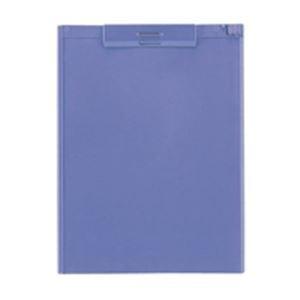 (業務用5セット)LIHITLAB クリップボード/バインダー A-973U-23 B4E 青紫