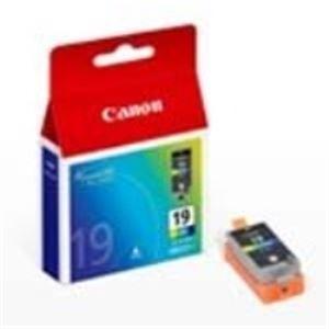 (業務用3セット) Canon キヤノン インクカートリッジ 純正 〔BCI-19CLR〕 4色(ブ...