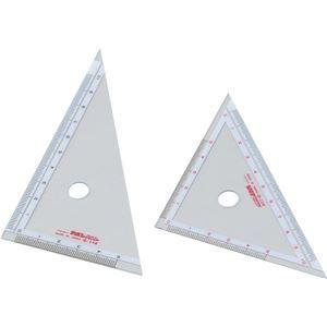 (まとめ)アーテック 三角定規(10cm) 〔×40セット〕