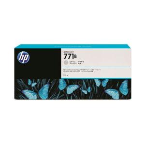 （まとめ） HP771B インクカートリッジ ライトグレー 775ml 顔料系 B6Y06A 1個 〔×3セット〕