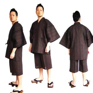 纏 まとい 織 甚平 ジンベイ キングサイズ 4...の商品画像