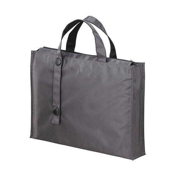 （まとめ）リヒトラブ キャリングバッグ2ウェイタイプ B4 縦300×横400×厚さ80mm 黒 A...