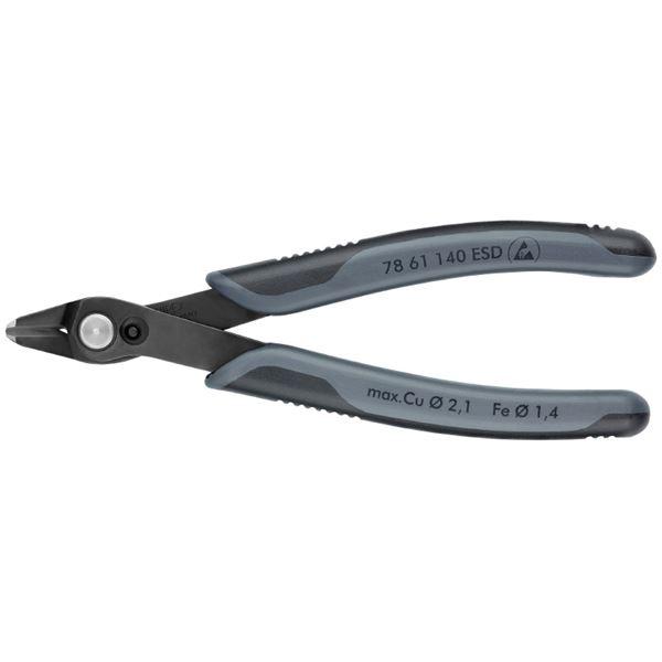 KNIPEX クニペックス 7861-140ESD エレクトロニクス スーパーニッパー XL SB ...