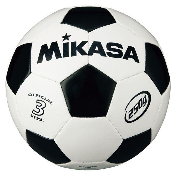 MIKASA（ミカサ）サッカーボール 軽量球3号 ホワイト×ブラック 〔SVC303WBK〕