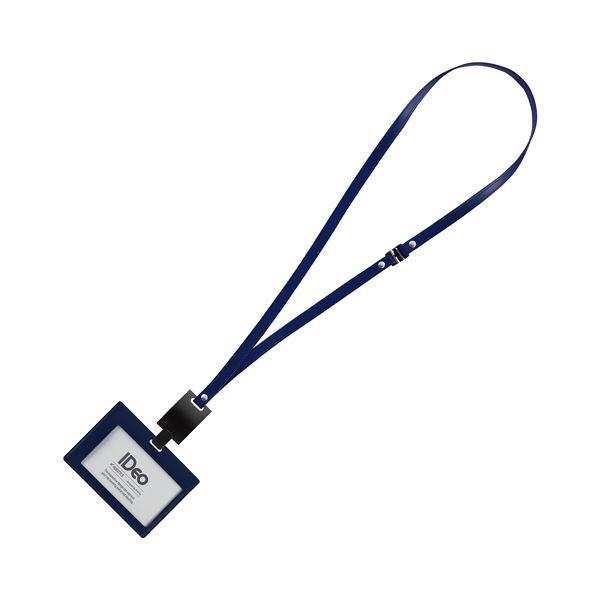 コクヨ ネームカードホルダー（IDeoHUBSTYLE）名刺・IDカード用 ヨコ型 紺 NM-RK1...