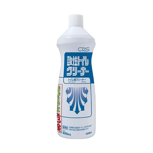 （まとめ）シーバイエス 酸性トイレクリーナー800ml 1本〔×10セット〕