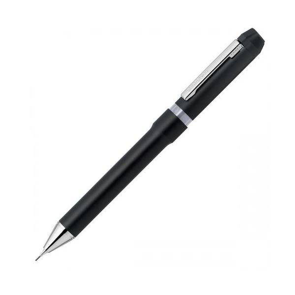 ゼブラ シャーボNu 0.7 ブラック 2色ボールペン0.7（黒・赤）+シャープ0.5