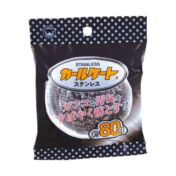 （まとめ） ボンスター金属たわし カールケートステンレス 80g K-138 1個 〔×5セット〕