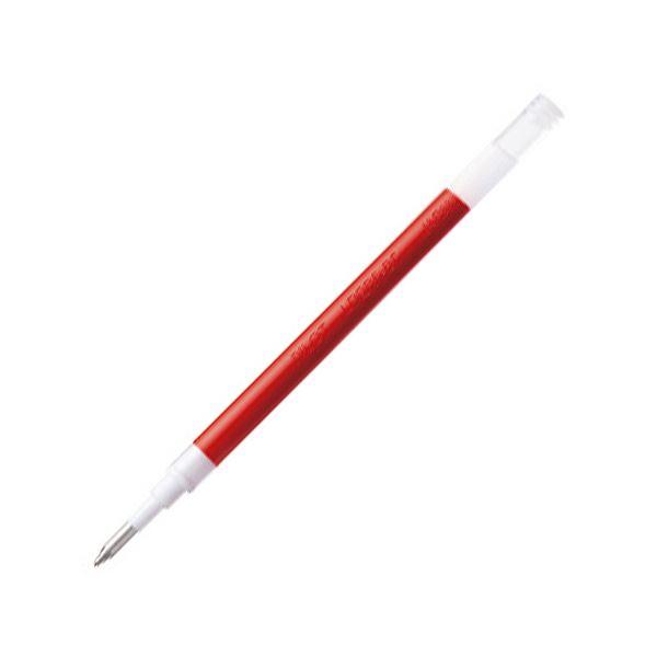 （まとめ） パイロットゲルインキボールペン ジュース専用替芯 細字0.7mm レッド LP2RF-8...