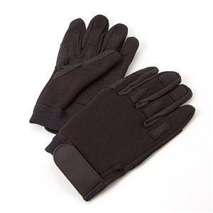 米軍 メカニック グローブ 手袋 フルフィンガー L ブラック ネオプレーン 合皮 合成皮革 アメリ...