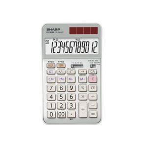 シャープ SHARP 実務電卓 12桁 ナイスサイズタイプ EL-N942-CX 1台