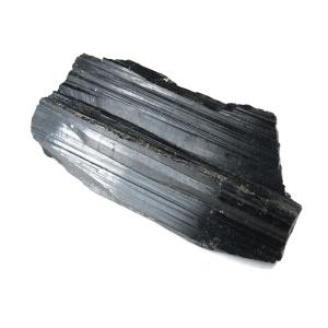 ブラックトルマリン 柱状結晶 原石 産地 ブラジル black tourmaline 電気石 ショール 天然石 鉱物 1点もの 現品撮影 BT-372｜powerstonetourmaline