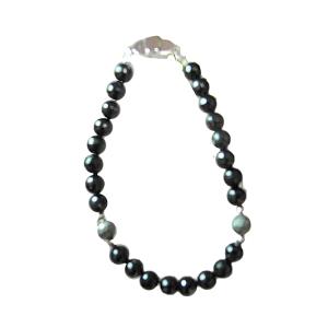ブラックトルマリン ネックレス 金具 ゴールド K18 black tourmaline