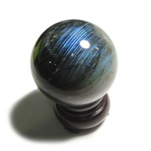 ラブラドライト 丸玉 76mm スフィア 一点物 151-9170 : 天然石
