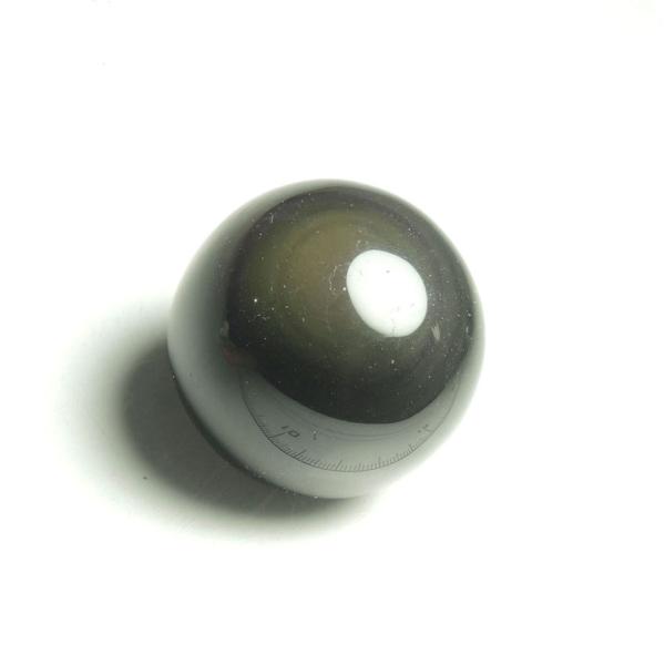 レインボーオブシディアン スフィア 丸玉 ボール Obsidian 黒曜石 Glass Lava グ...