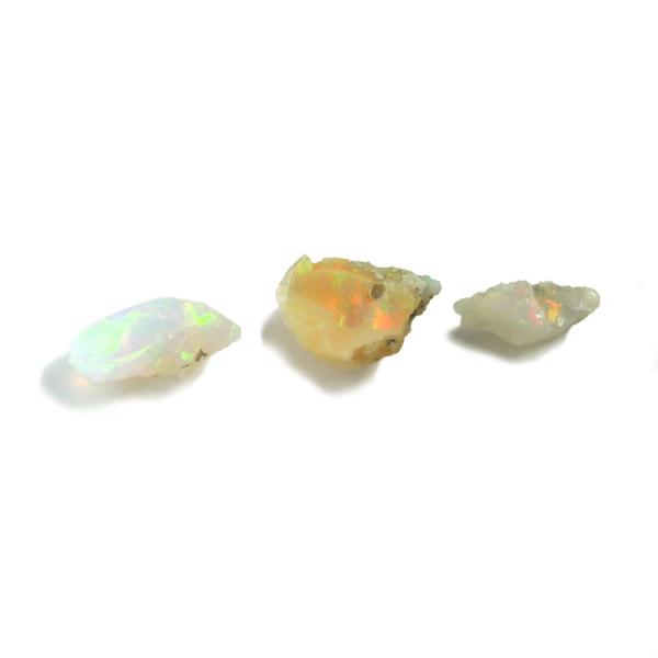 オパール 宝石質 原石 セット 産地 エチオピア opal 蛋白石 キューピットストーン 10月 誕...