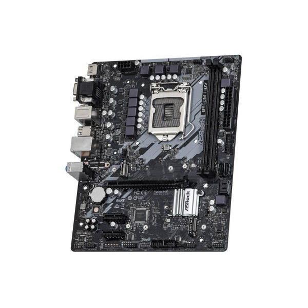 ASRock B560M-HDV-A LGA 1200 Intel B560 SATA 6Gb/s ...