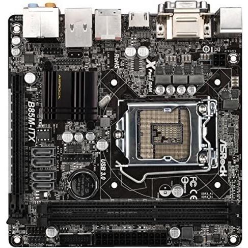 ASRock B85M-ITX LGA 1150 Intel B85 HDMI SATA 6Gb/s...