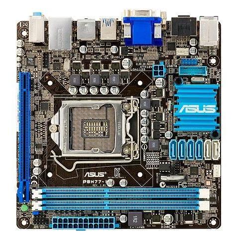 ASUS P8H77-I LGA 1155 Intel H77 HDMI SATA 6Gb/s US...