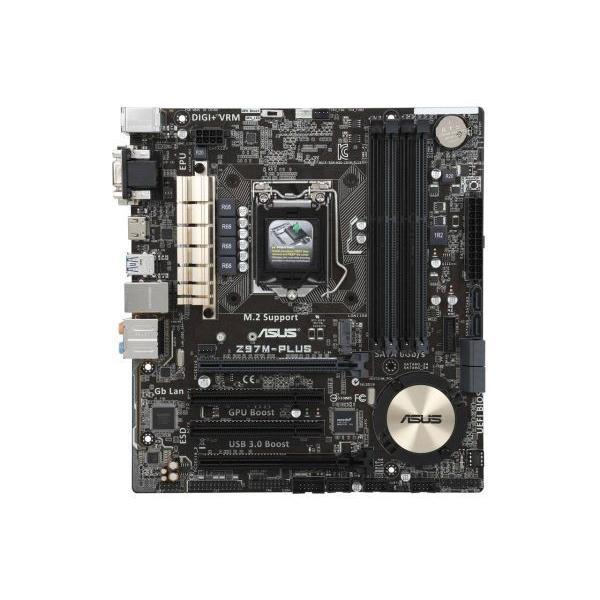 ASUS Z97M-PLUS LGA 1150 Intel Z97 HDMI SATA 6Gb/s ...