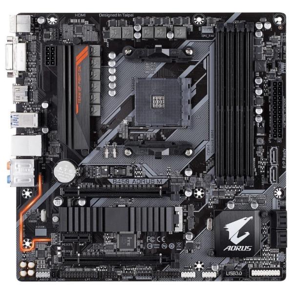 GIGABYTE B450 AORUS M AM4 AMD B450 SATA 6Gb/s USB ...