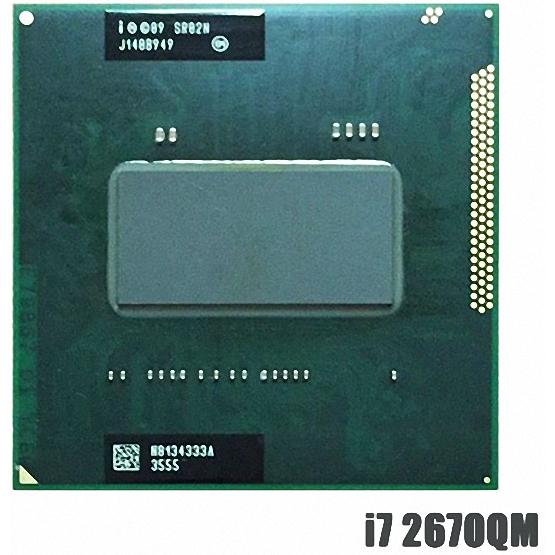Intel Core i7-2670QM SR02N 4C 2.2GHz 6MB 45W Socke...