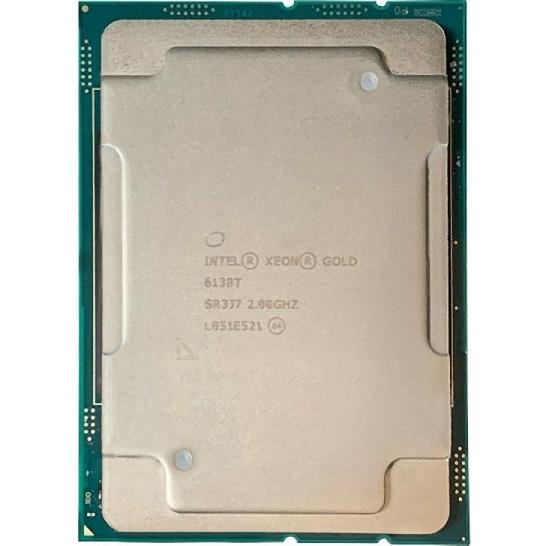 Intel Xeon Gold 6138T SR3B5 20C 2GHz 2.7/3.7GHz 27...