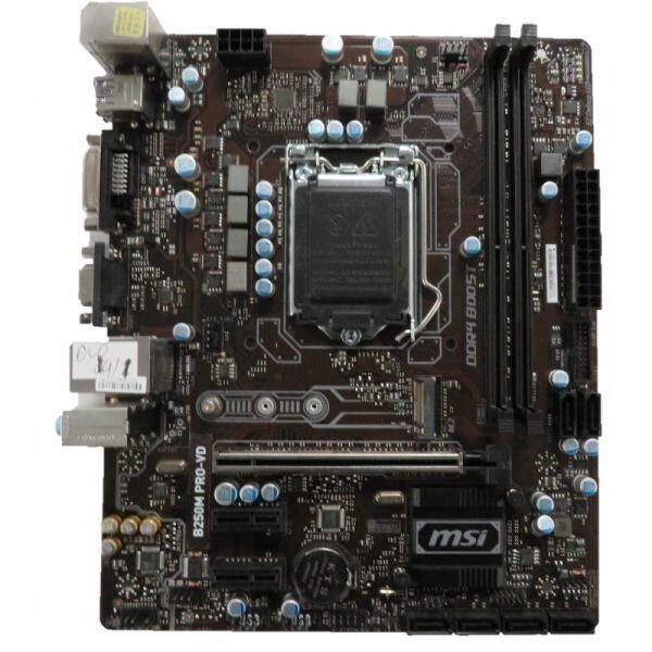 MSI B250M PRO-VD LGA 1151 Intel B250 SATA 6Gb/s US...