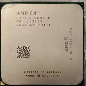 AMD FX-8120 4C 3.1GHz 3.4GHz 8MB 125W