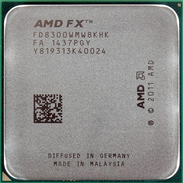 AMD FX-8300 4C 3.3GHz 3.6GHz 4 2MB 8MB 95W FD8300W...
