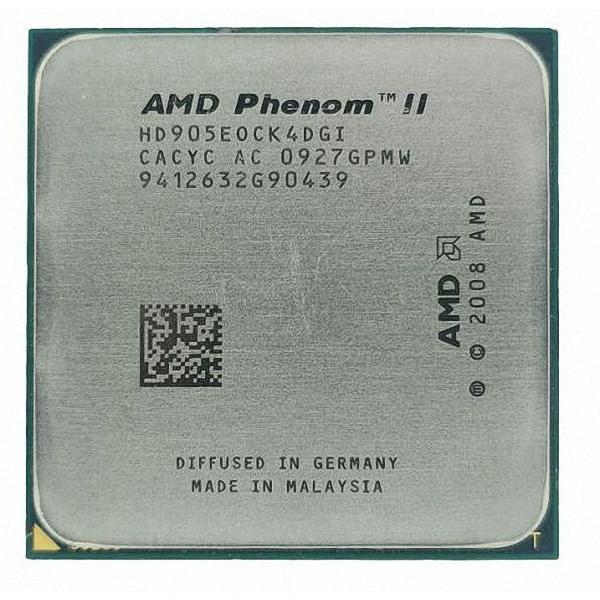AMD Phenom II X4 905e 2.5GHz 2048KB 6MB 2GHz 65W A...