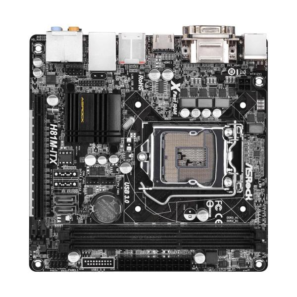 ASRock H81M-ITX/WIFI LGA 1150 Intel H81 HDMI SATA ...