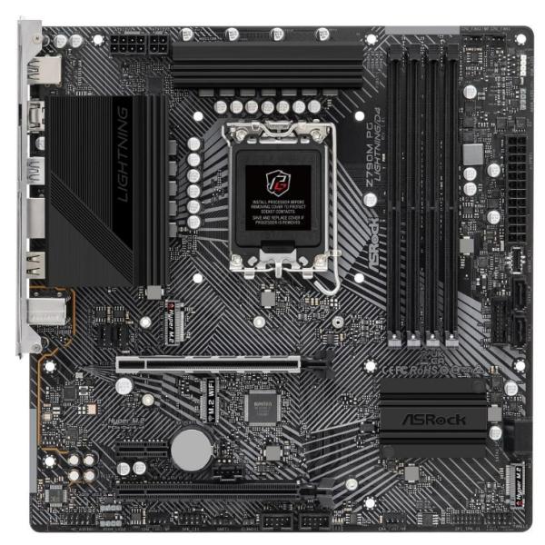 ASRock Z790M PG LIGHTNING D4 Intel LGA1700 DDR4 PC...