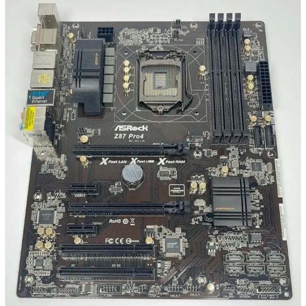 ASRock Z87 PRO4 Socket 1150 DDR3 Intel Z87 DVI HDM...