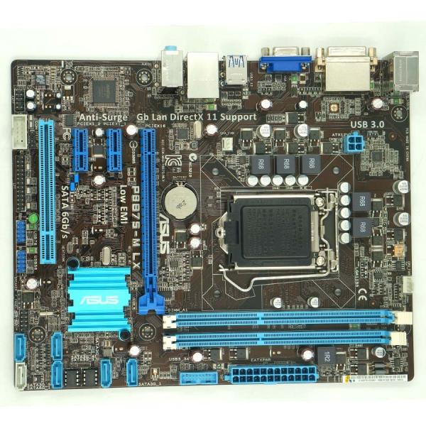 ASUS P8B75-M LX LGA 1155 Intel B75 SATA 6Gb/s USB ...