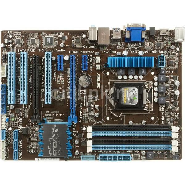 ASUS P8H77-V LE LGA 1155 Intel H77 HDMI SATA 6Gb/s...
