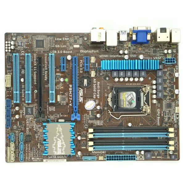 ASUS P8H77-V LGA 1155 Intel H77 HDMI SATA 6Gb/s US...