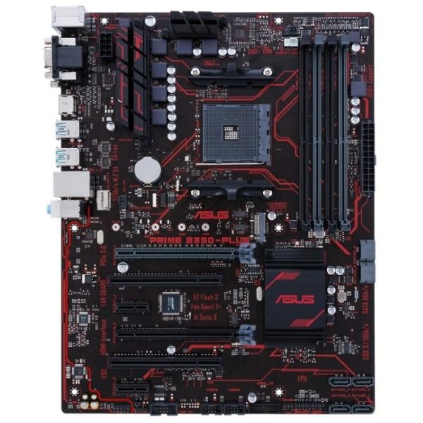 ASUS PRIME B350-PLUS AM4 AMD B350 USB 3.1 HDMI ATX...