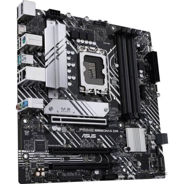 ASUS PRIME B660M-A D4 LGA 1700 Intel 12th Gen mATX...