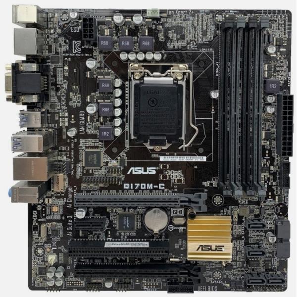 ASUS Q170M-C Intel Q170 LGA1151 DDR4 SATA3 HDMI DV...