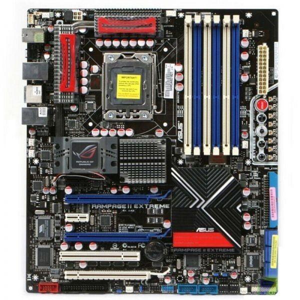 ASUS Rampage II Extreme LGA 1366 Intel X58 ATX Int...