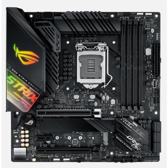 ASUS ROG STRIX Z490-G GAMING LGA 1200 Micro ATX In...