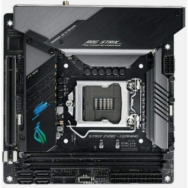 ASUS ROG STRIX Z490-I GAMING Intel Z490 Mini-ITX L...