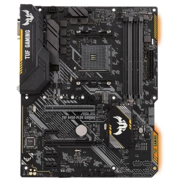 ASUS TUF B450-PLUS GAMING AM4 AMD B450 SATA 6Gb/s ...