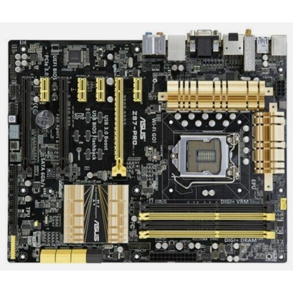 ASUS Z87-PRO LGA 1150 DDR3 SATA 6Gb/s HDMI Desktop...